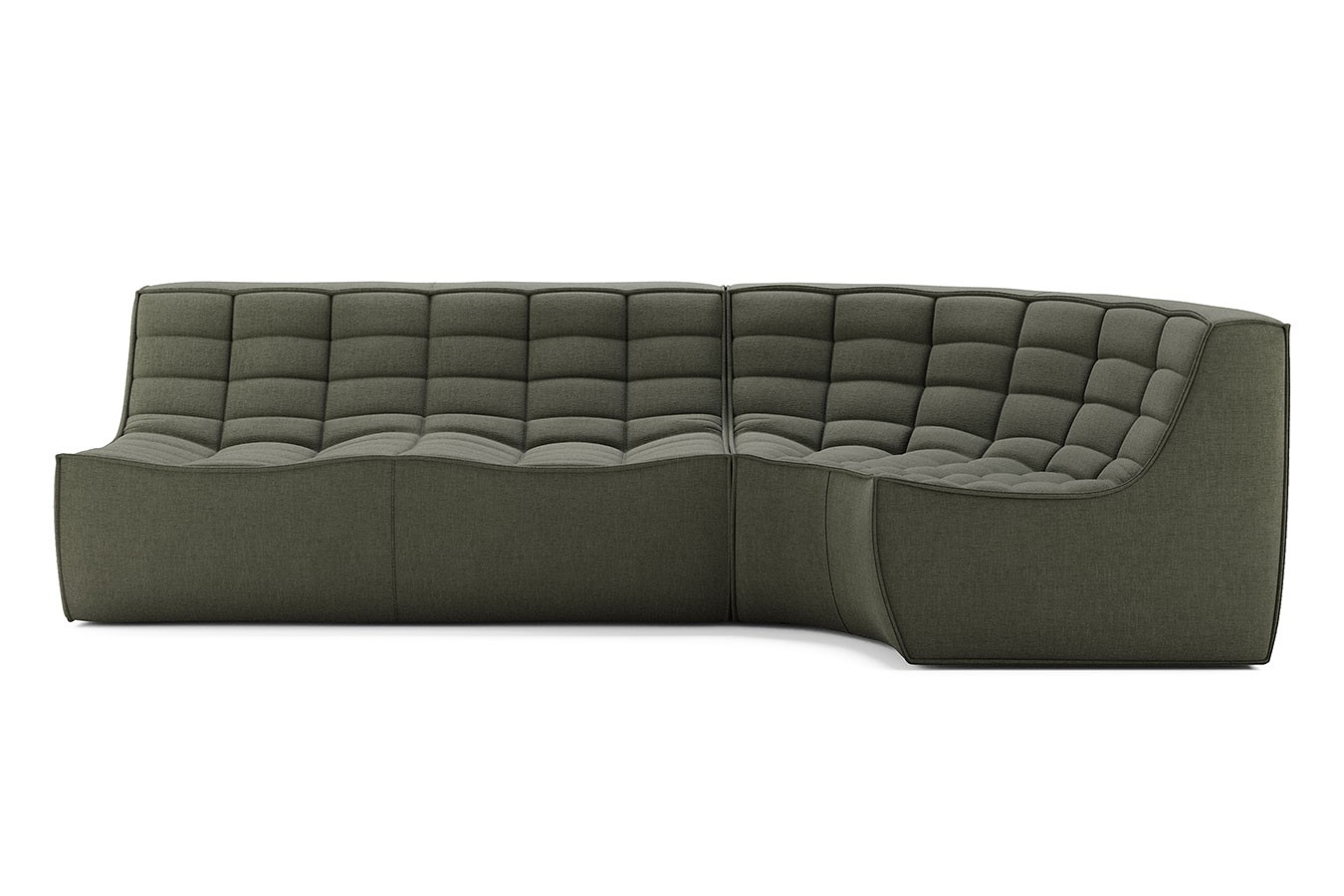 Sofakombination N701 Eco Stoff ,oss