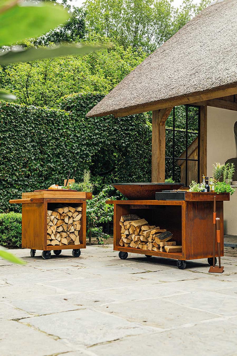 Ofyr PRO Island Grill Corten 100 Keramik