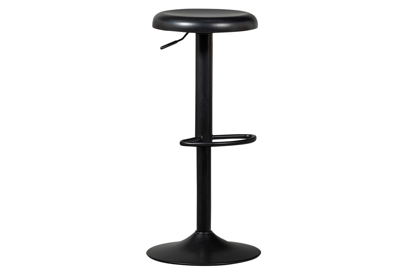 Barhocker Isa schwarz verstellbar