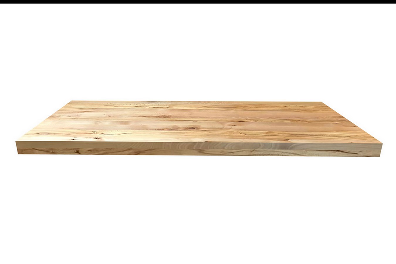 Tischplatte 8 Massivholz astige Wildbuche aufgedoppelt ab 60 cm konfigurierbar