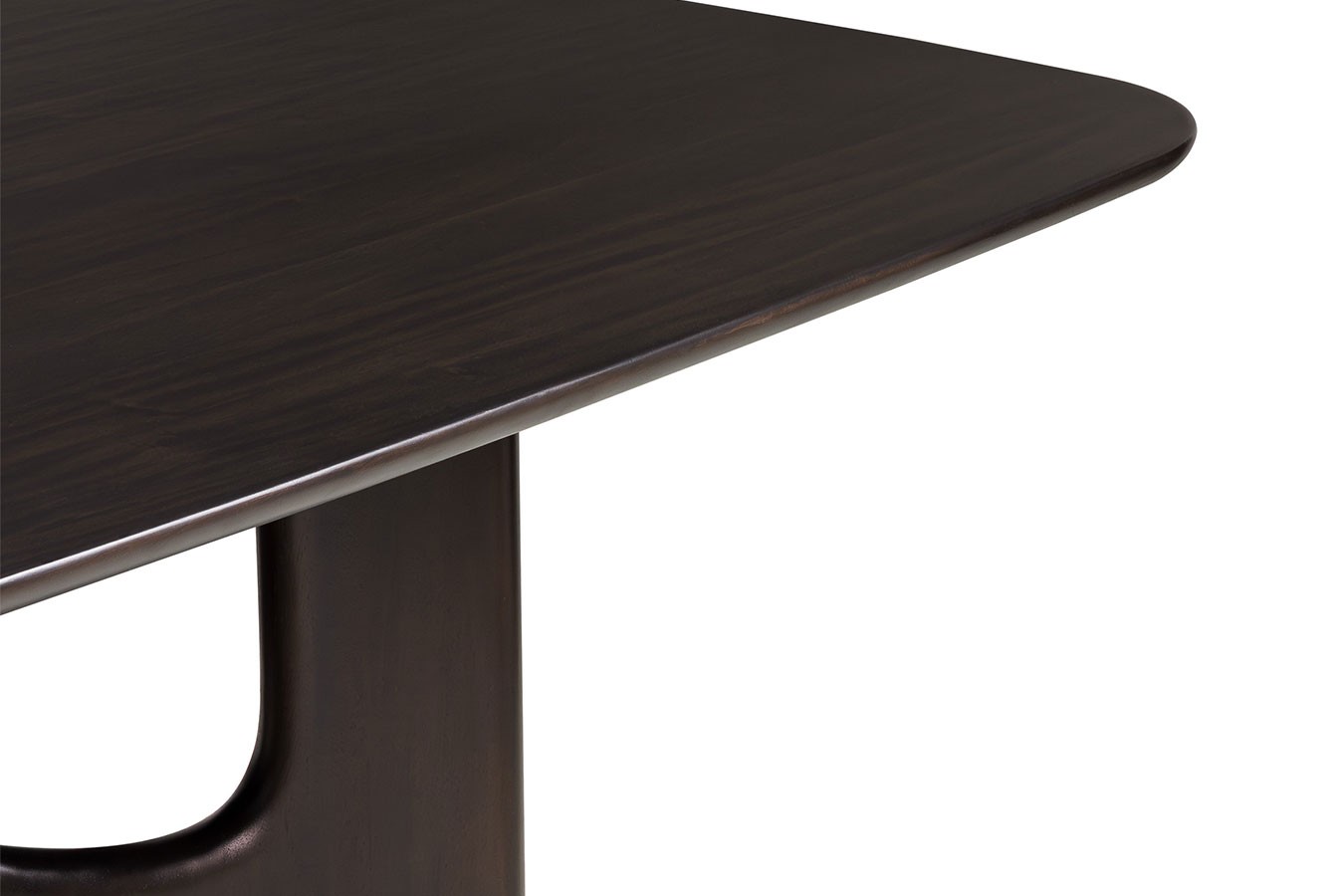 Esstisch Flow Mahagoni dunkelbraun 250*113 cm