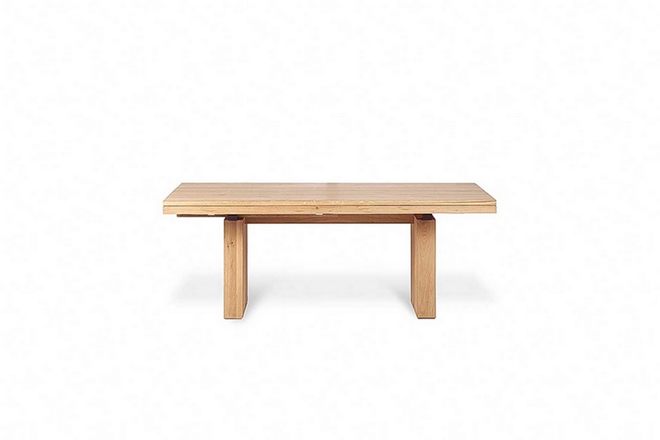 Ausziehtisch Double Eiche massiv 200 > 300 cm