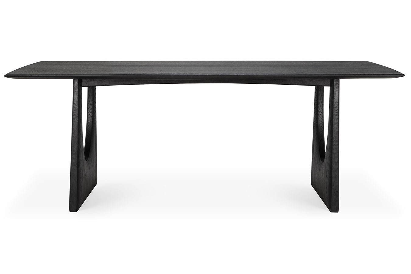Esstisch Geometric Eiche schwarz B 220 cm