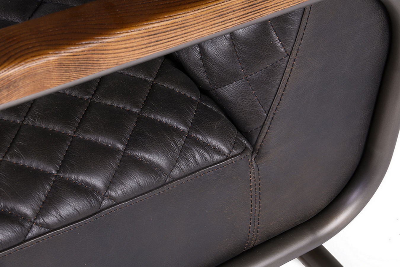 Lounge Sessel Marco 1940 Leder schwarz