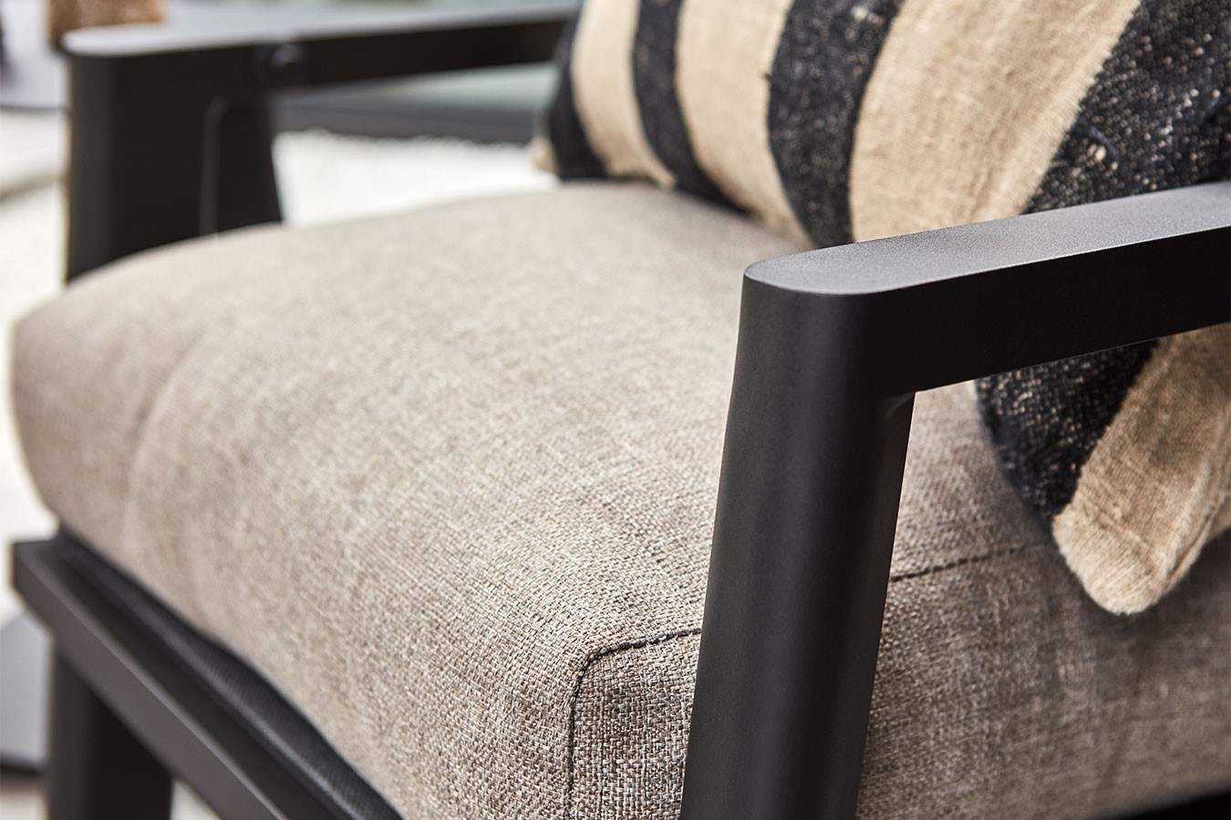 Loungesessel Slide verstellbar grau