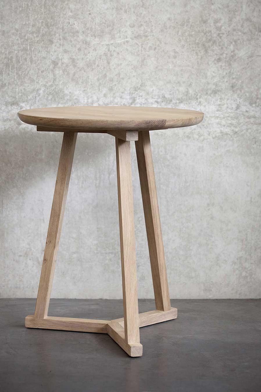 Beistelltisch Tripod Eiche natur