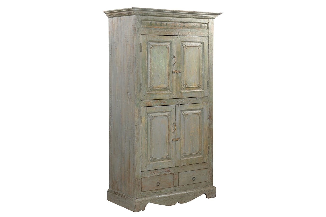 Schrank Vintage grau