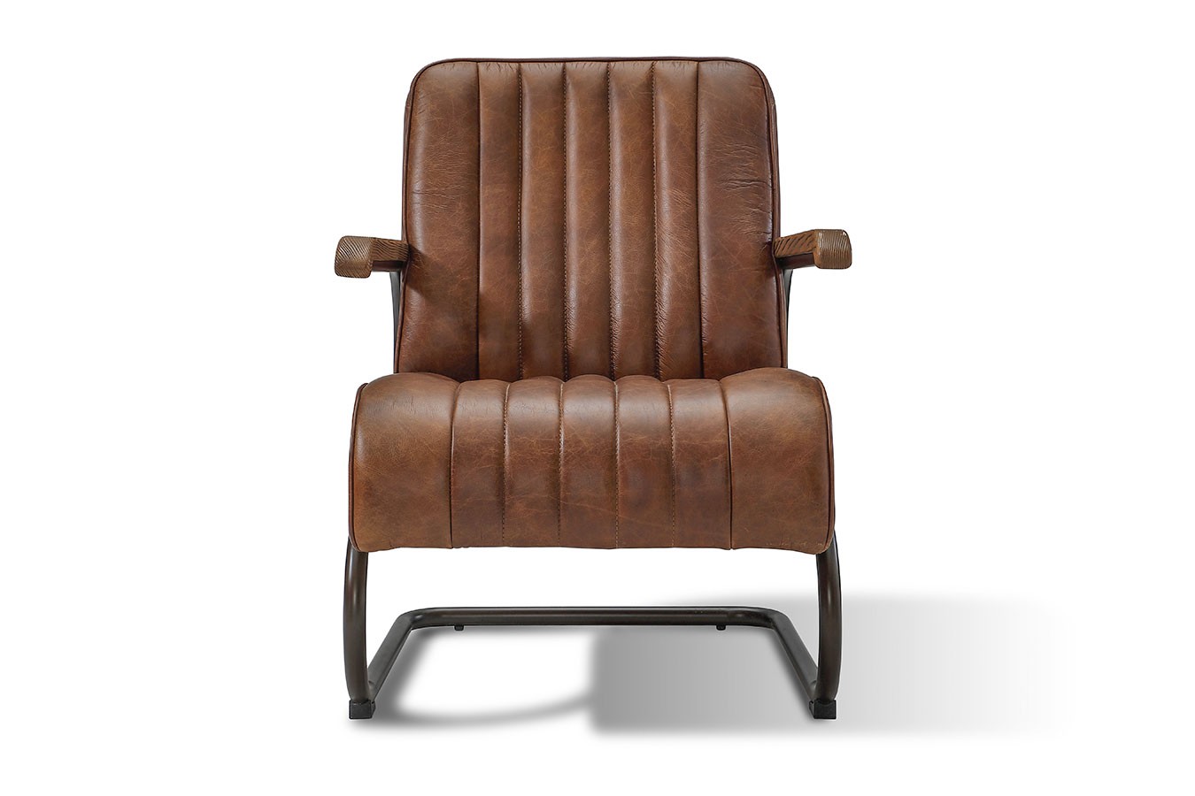 Lounge Sessel Marco Car 1930 Leder braun