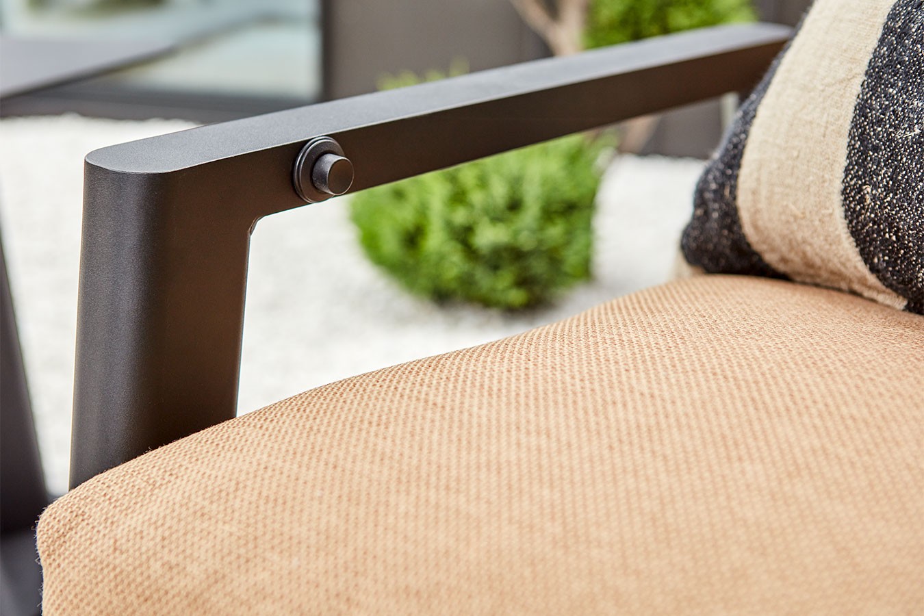 Loungesessel Slide verstellbar gold