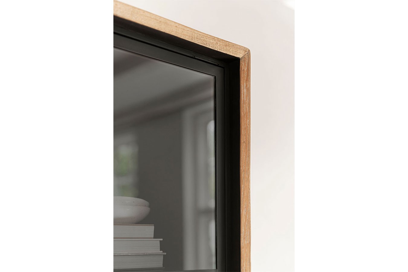 Vitrinenschrank Metropole Teak B 140 cm