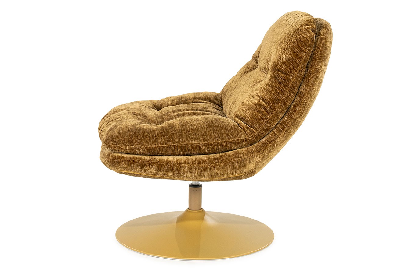 Drehsessel Tomba Velvet senf
