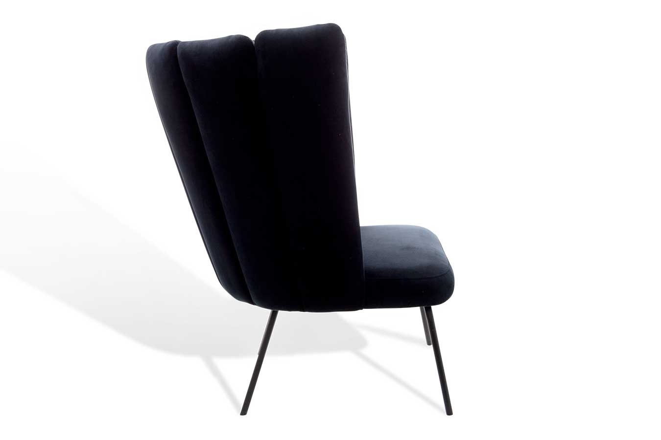 Sessel Gaia Calice Samt blau
