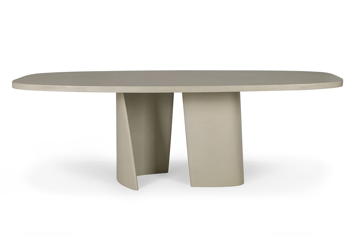 Betontisch Canyon hellgrau 230*115 cm