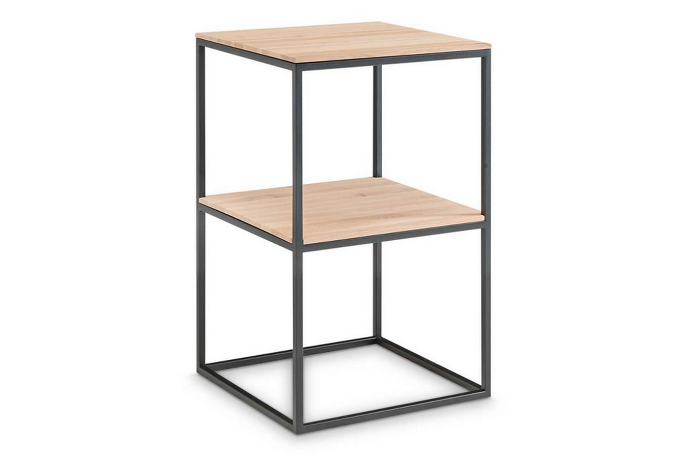 Beistelltisch Marc Eiche weiß 45 cm