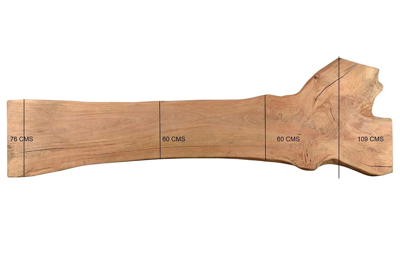 Tischplatte Massivholz Mango Monolith 377