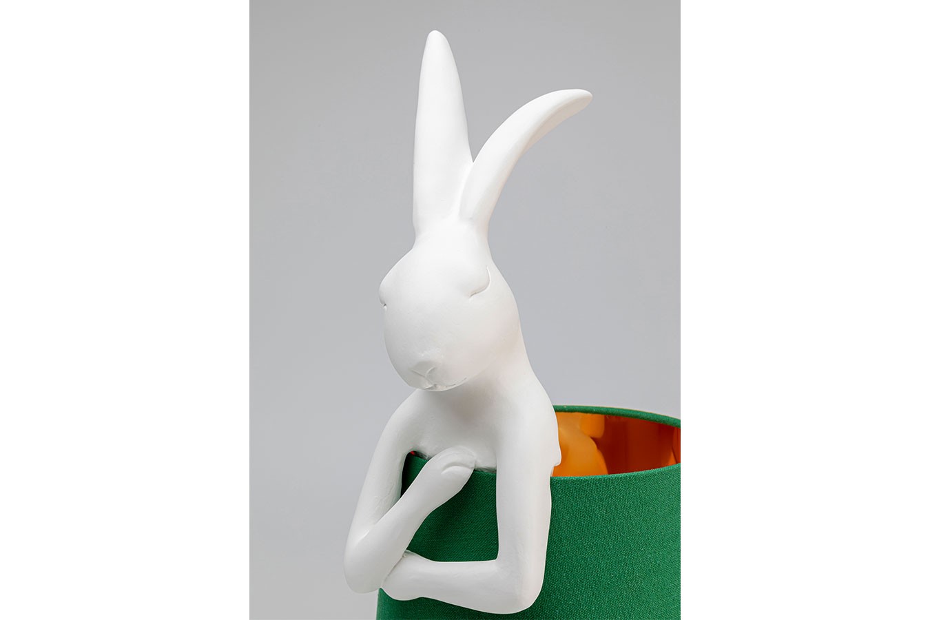 Tischleuchte Animal Rabbit weiß grün h 68 cm