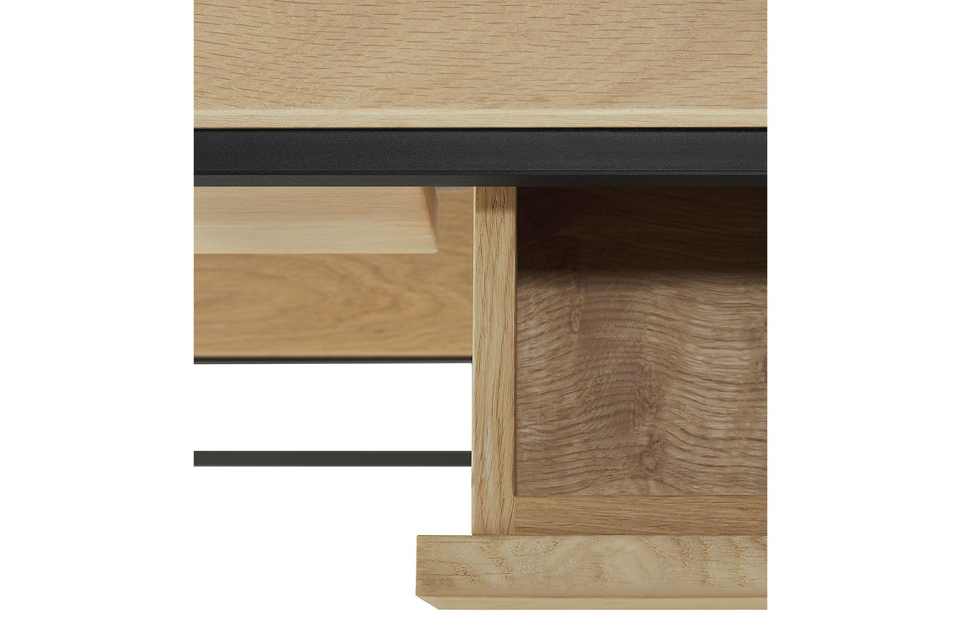 Konsolentisch Monolith Eiche natur B 122 cm