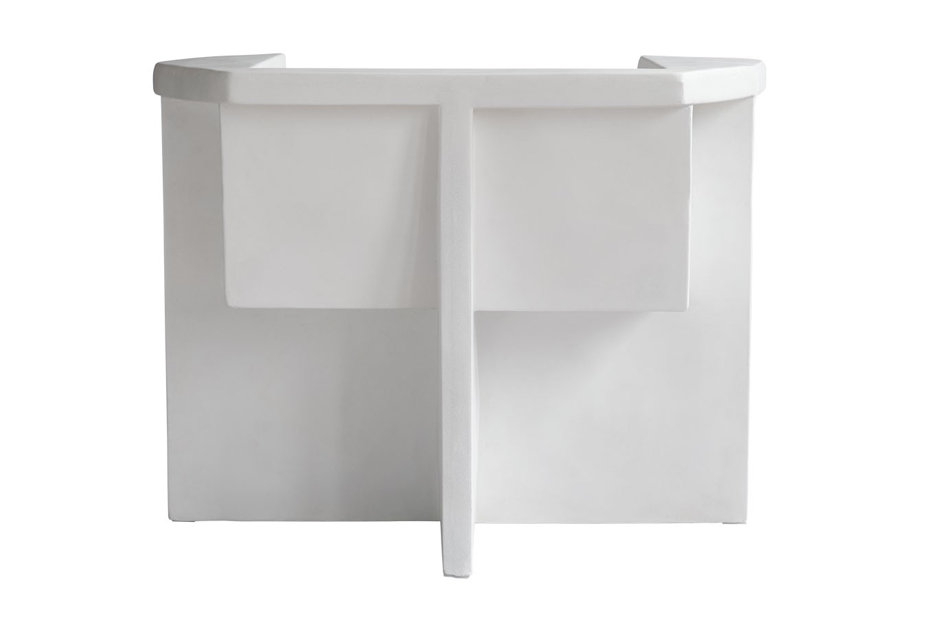 Lounge Sessel Brutus weiss