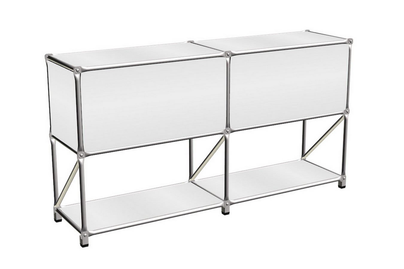 Sideboard System 180 weiß B 147 cm