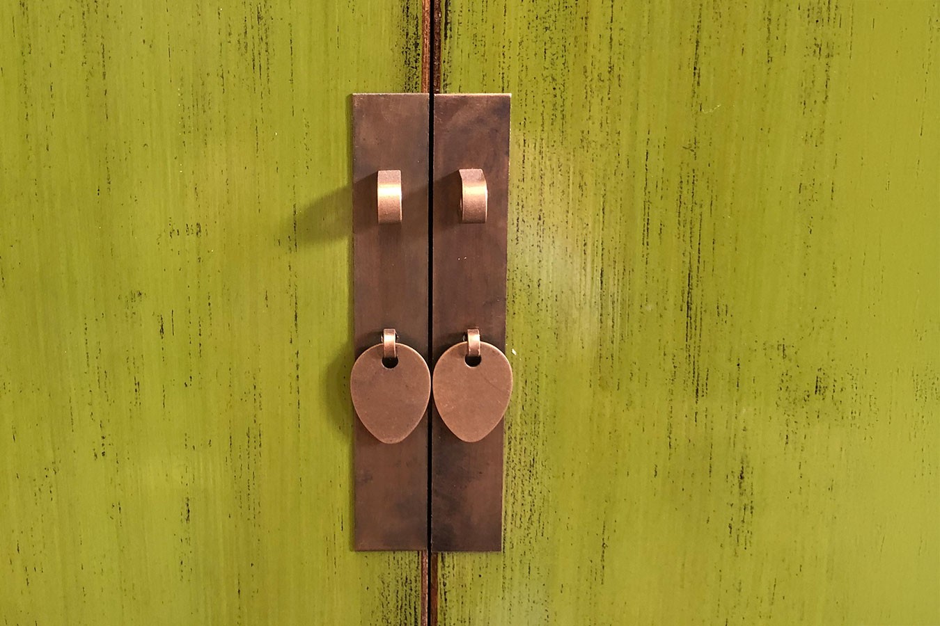 Schrank Asia grün H 200 cm