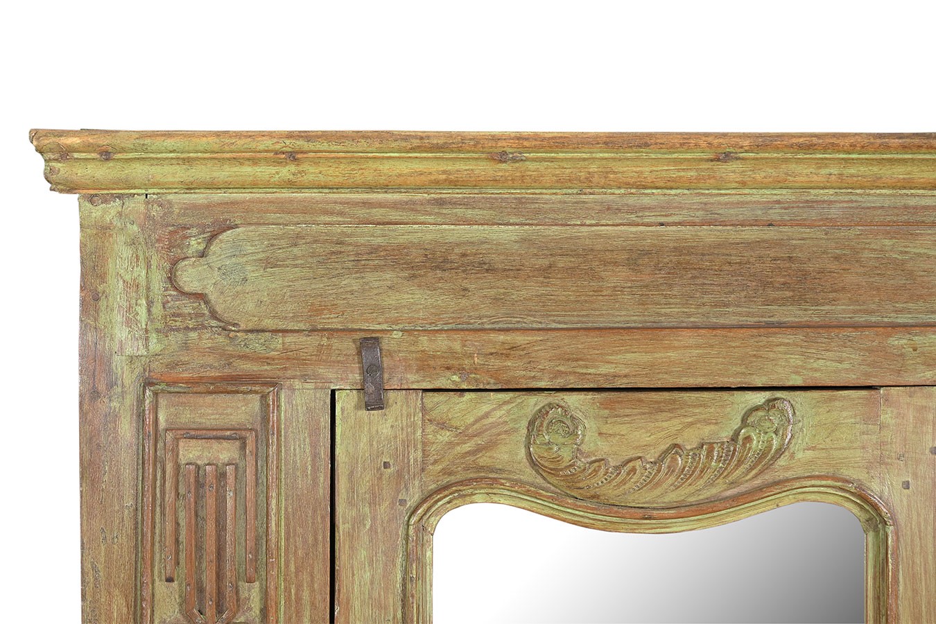 Beistellschrank Vintage gelb