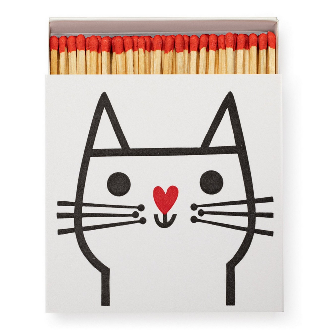 Medium Streichhölzer Cat by Jane Foster