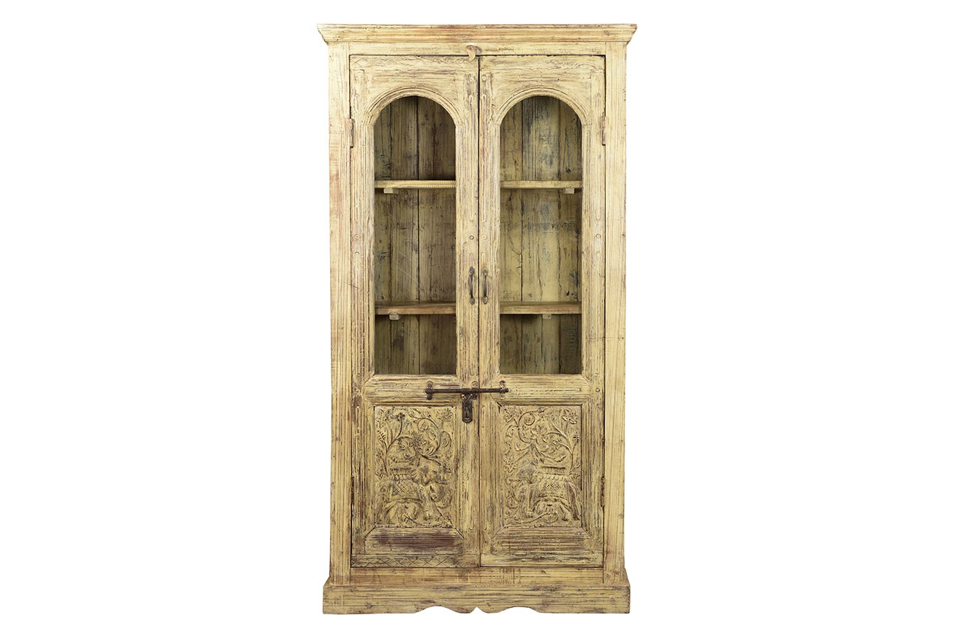 Vitrine Vintage gelb