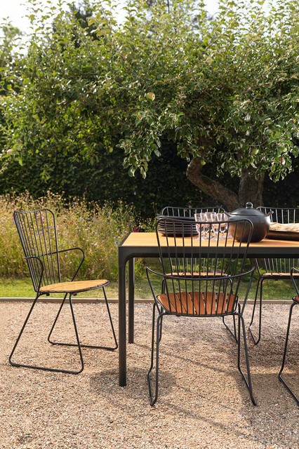 Garten Esstisch Four schwarz 160 cm
