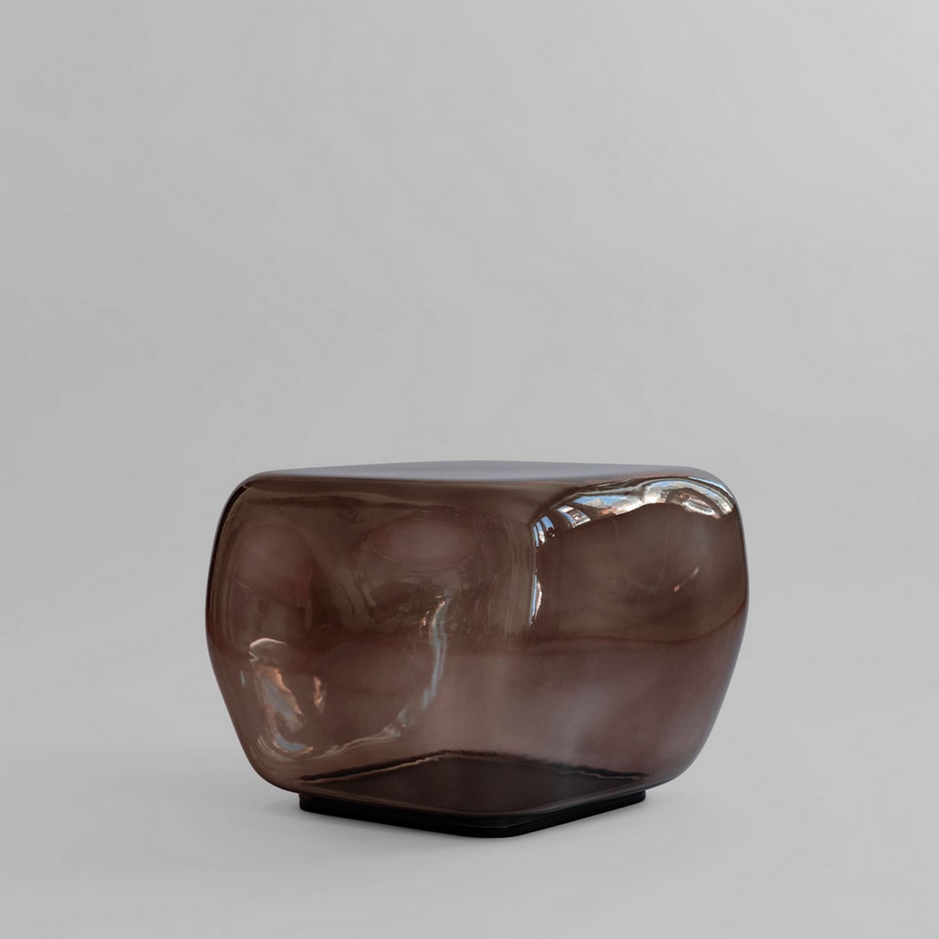 Couchtisch Ishi Medio Glas smoked forest