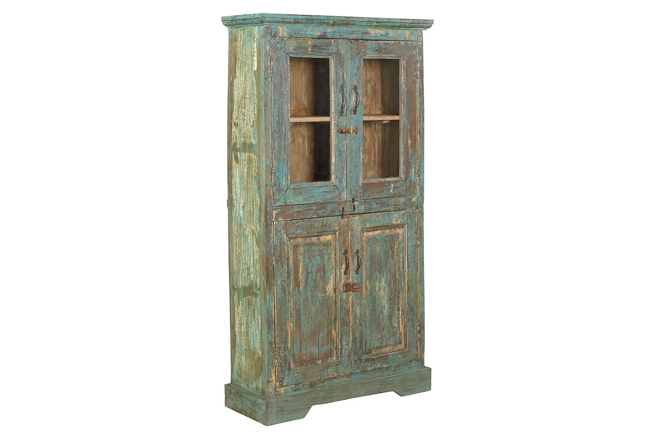 Vitrinenschrank Vintage grün