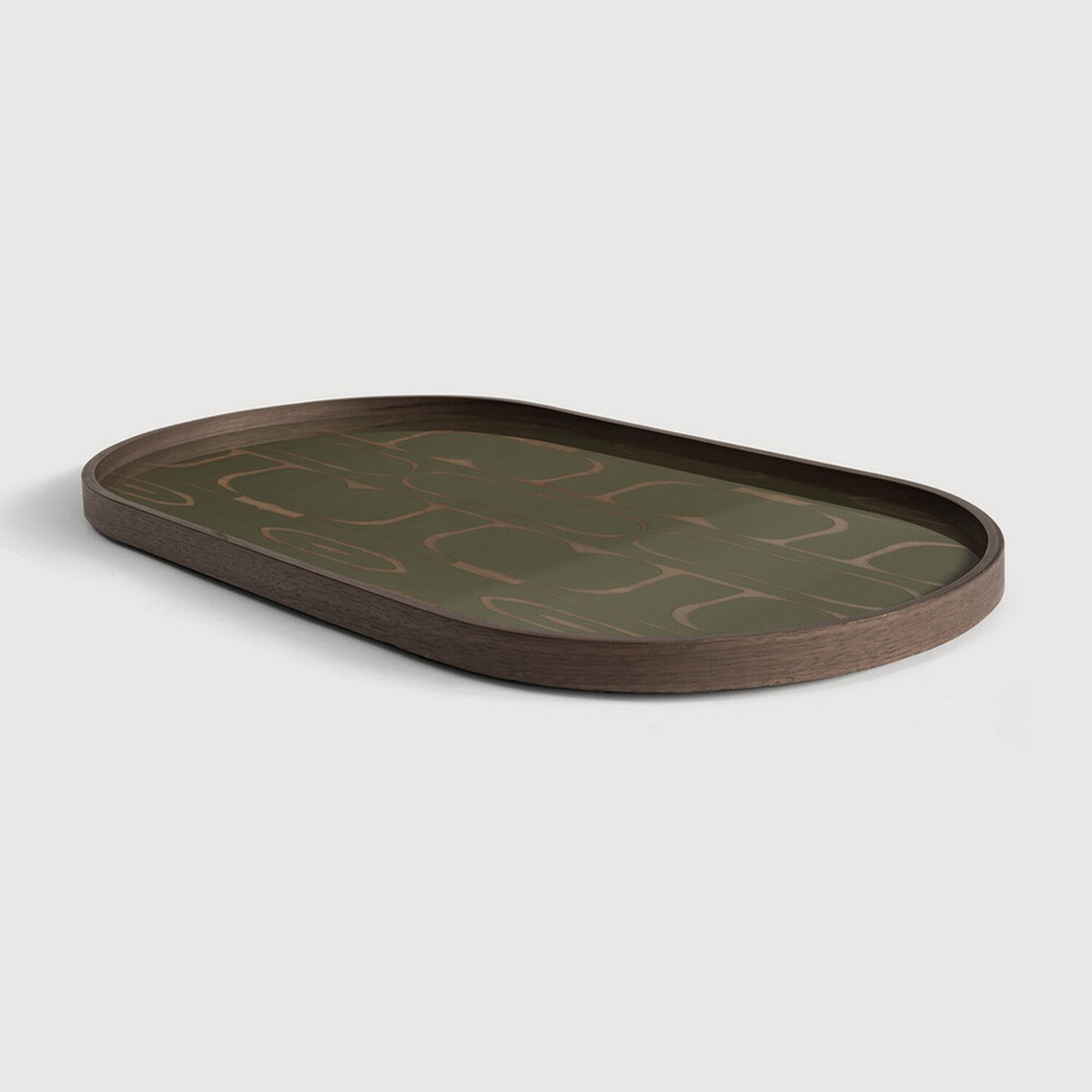 Tablett Second Nature oval gross
