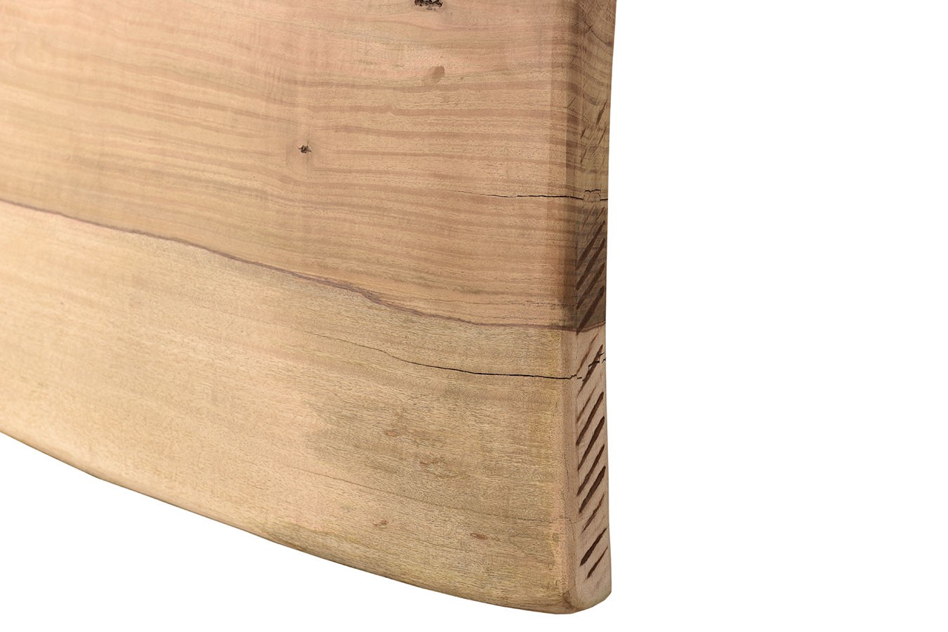 Tischplatte Mangoholz Monolith 130x130 cm