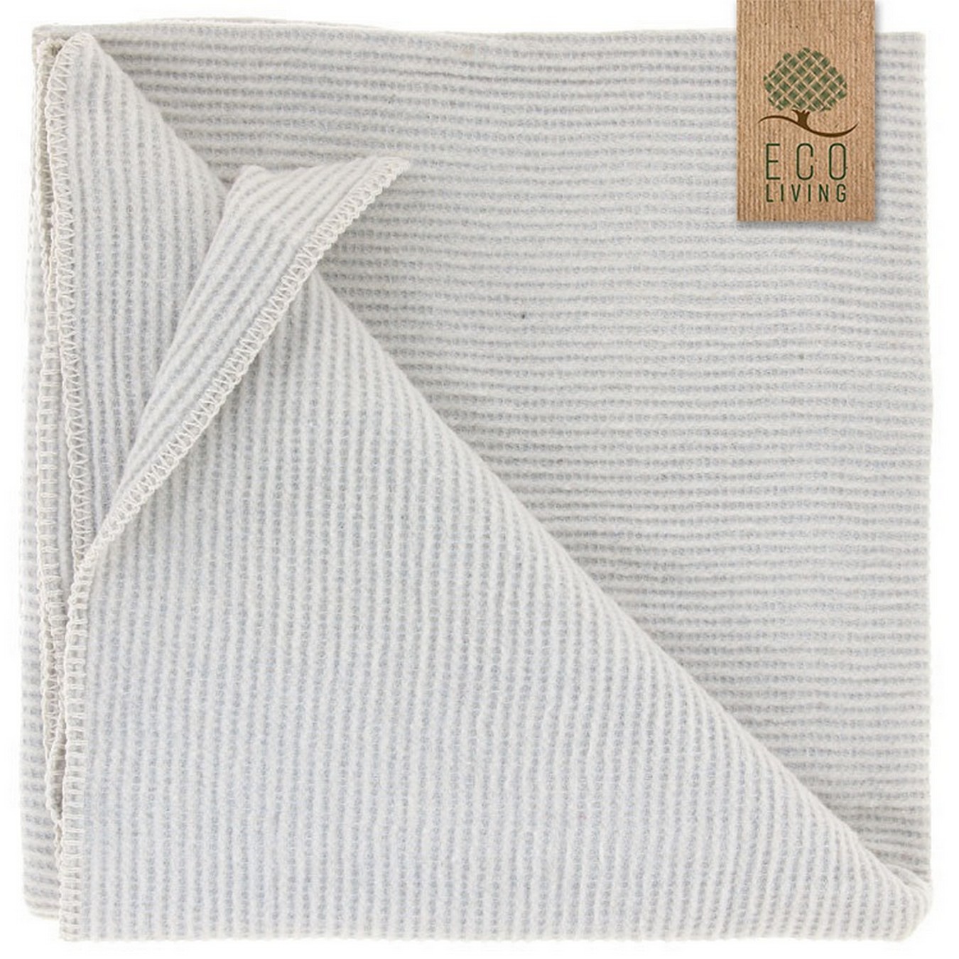 Plaid Sally Eco weiss 150*200 cm