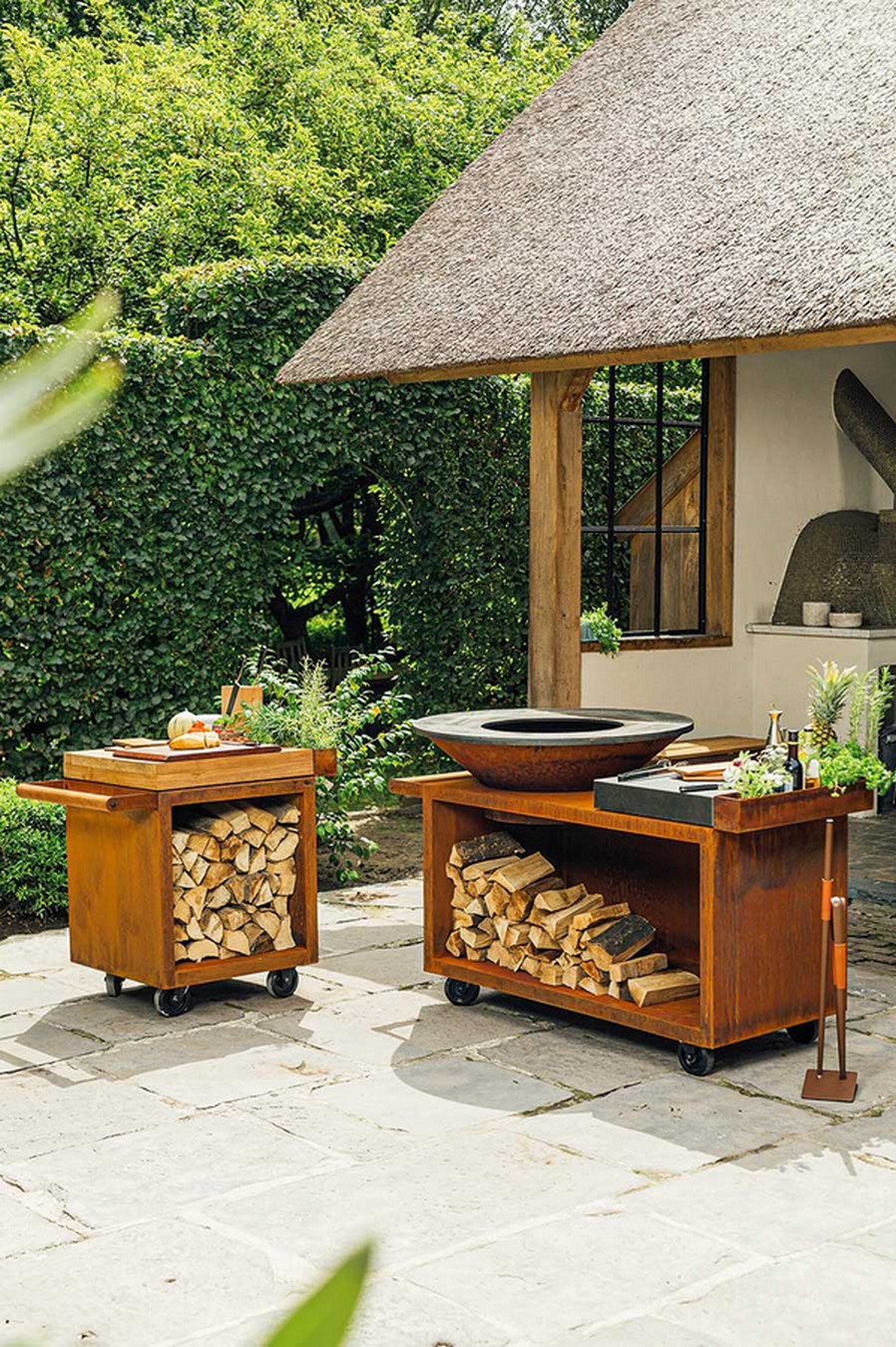 Ofyr PRO Island Grill Corten 100 Keramik