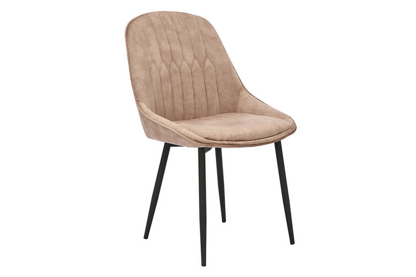 Stuhl JUL Samt Vintage sand