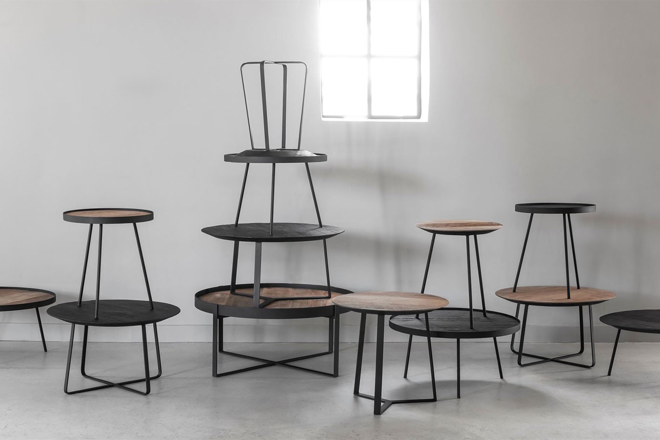 Beistelltisch Highlight Teak D 40 cm