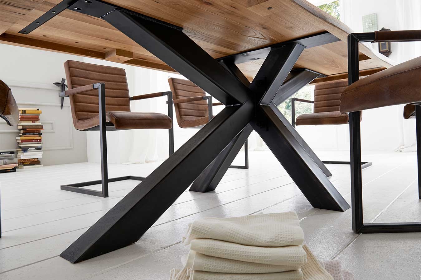 Esstisch Chicago gerade Kante ab 200 cm
