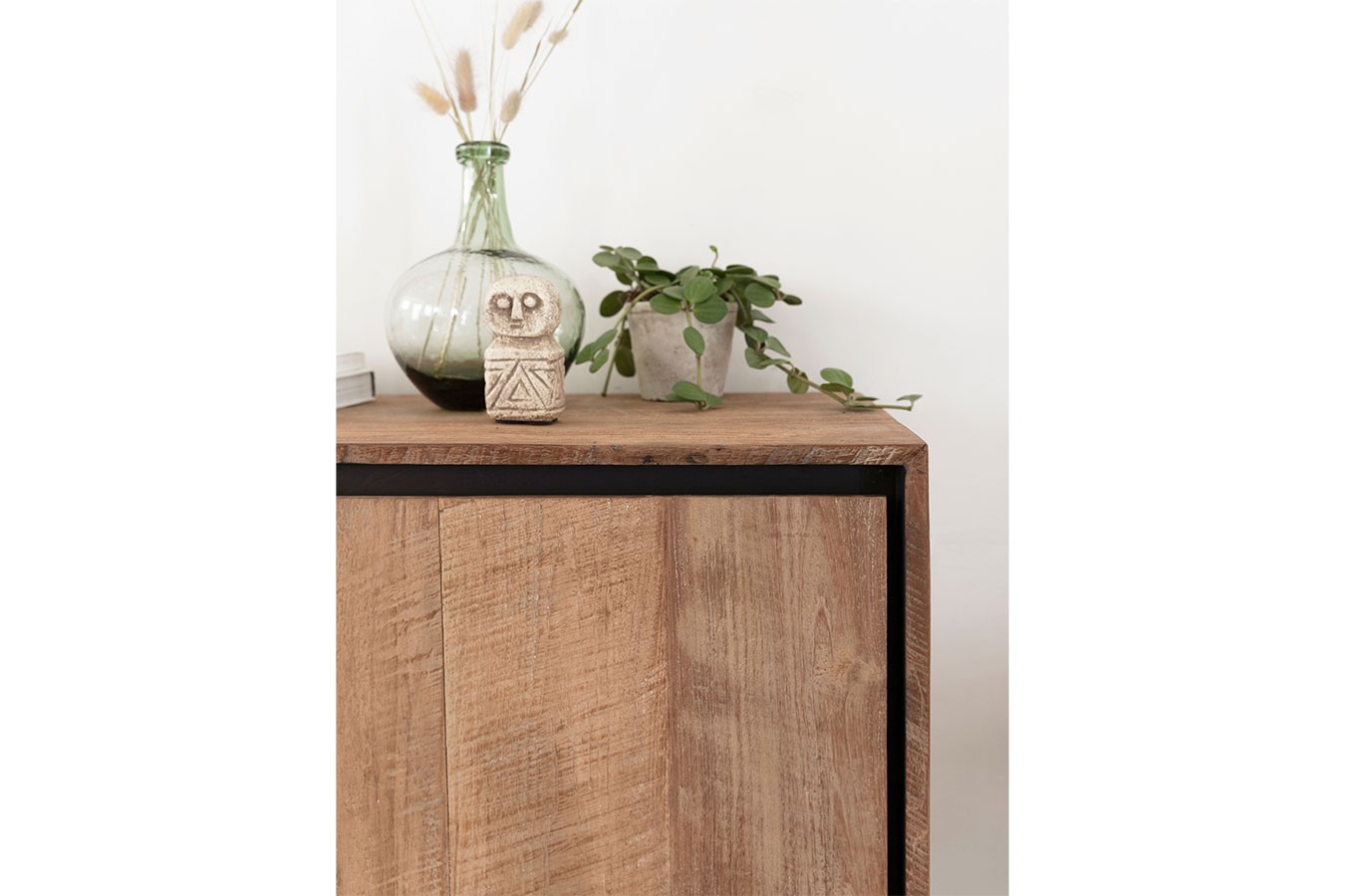 Highboard Metropole Teak Metall B 180 cm