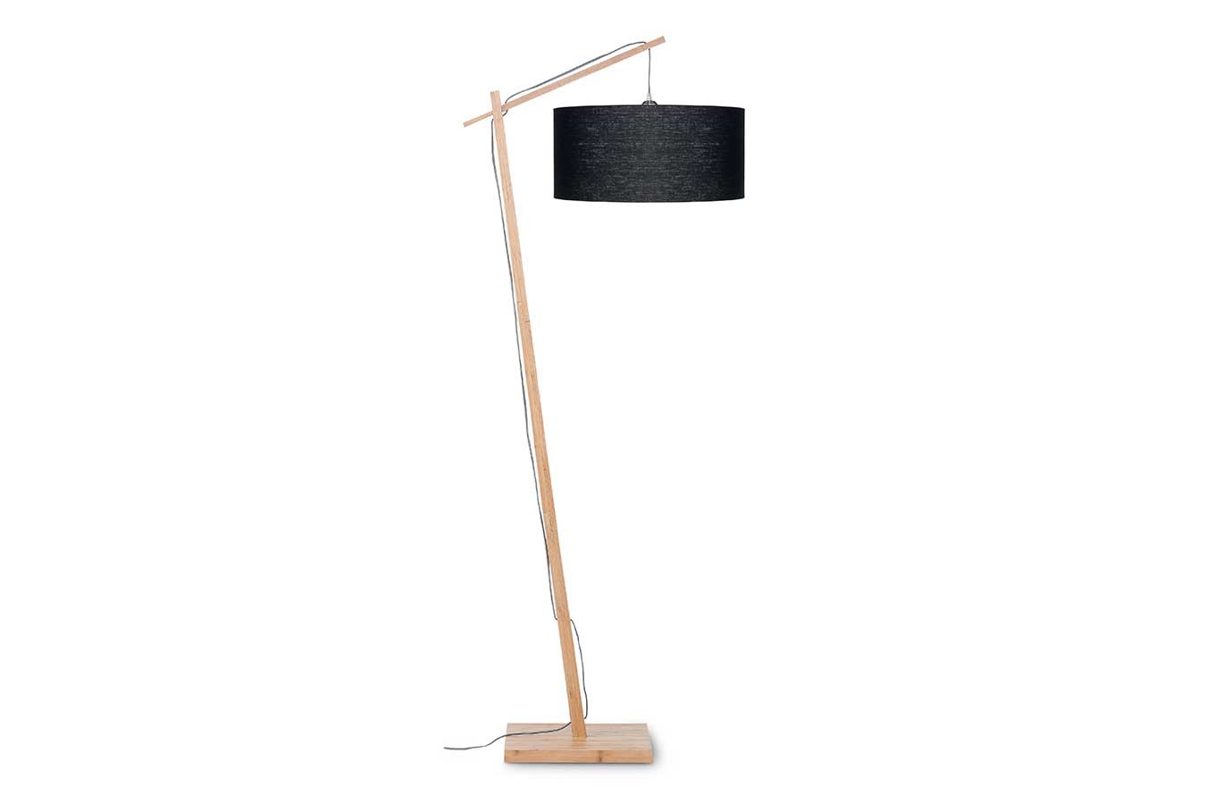Stehlampe Andes Bambus natur schwarz H 176
