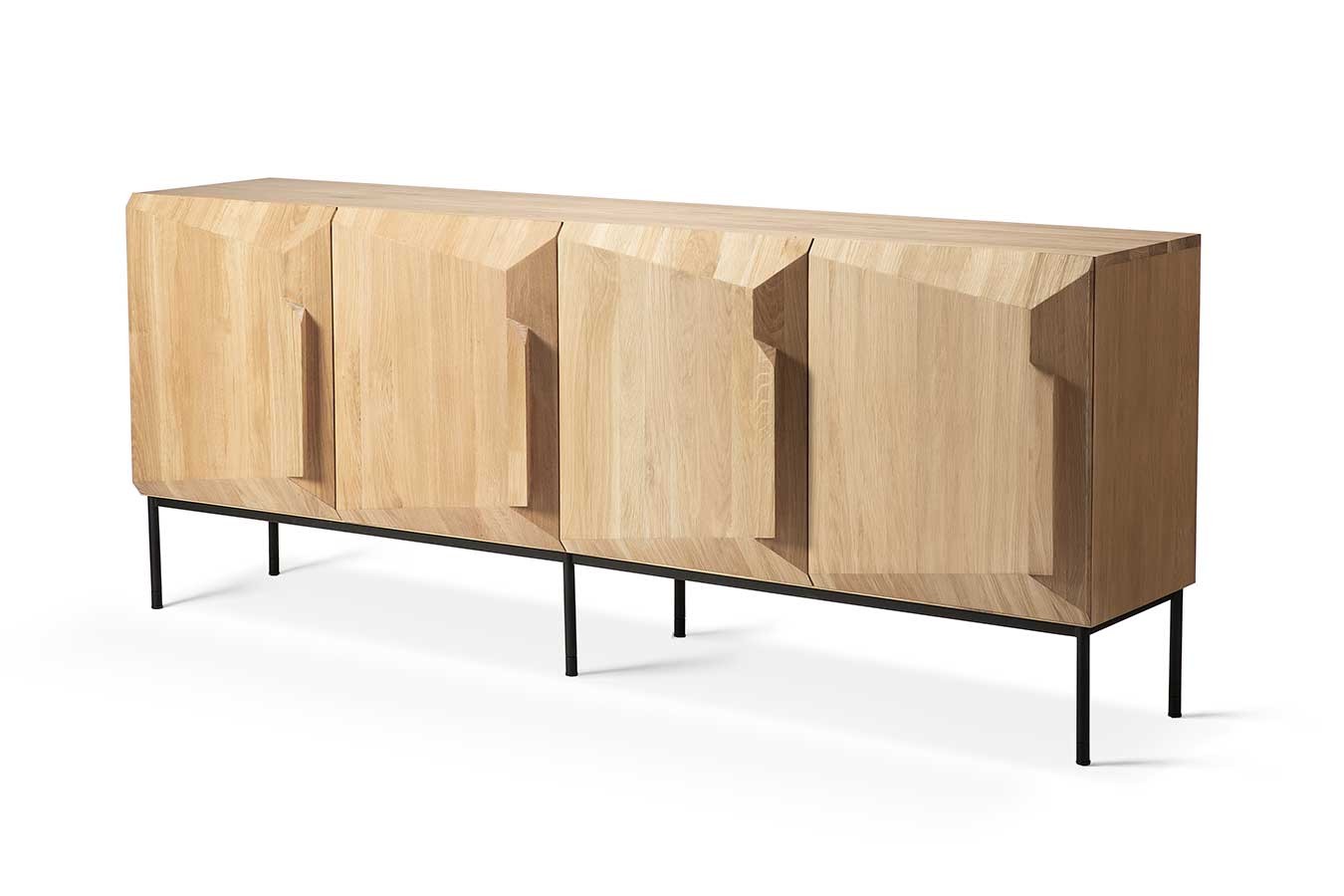 Sideboard Stairs Eiche natur B 200 cm