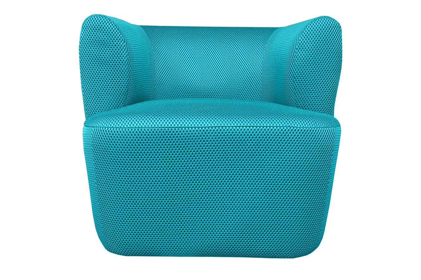 Sessel Nidou Stoff petrol