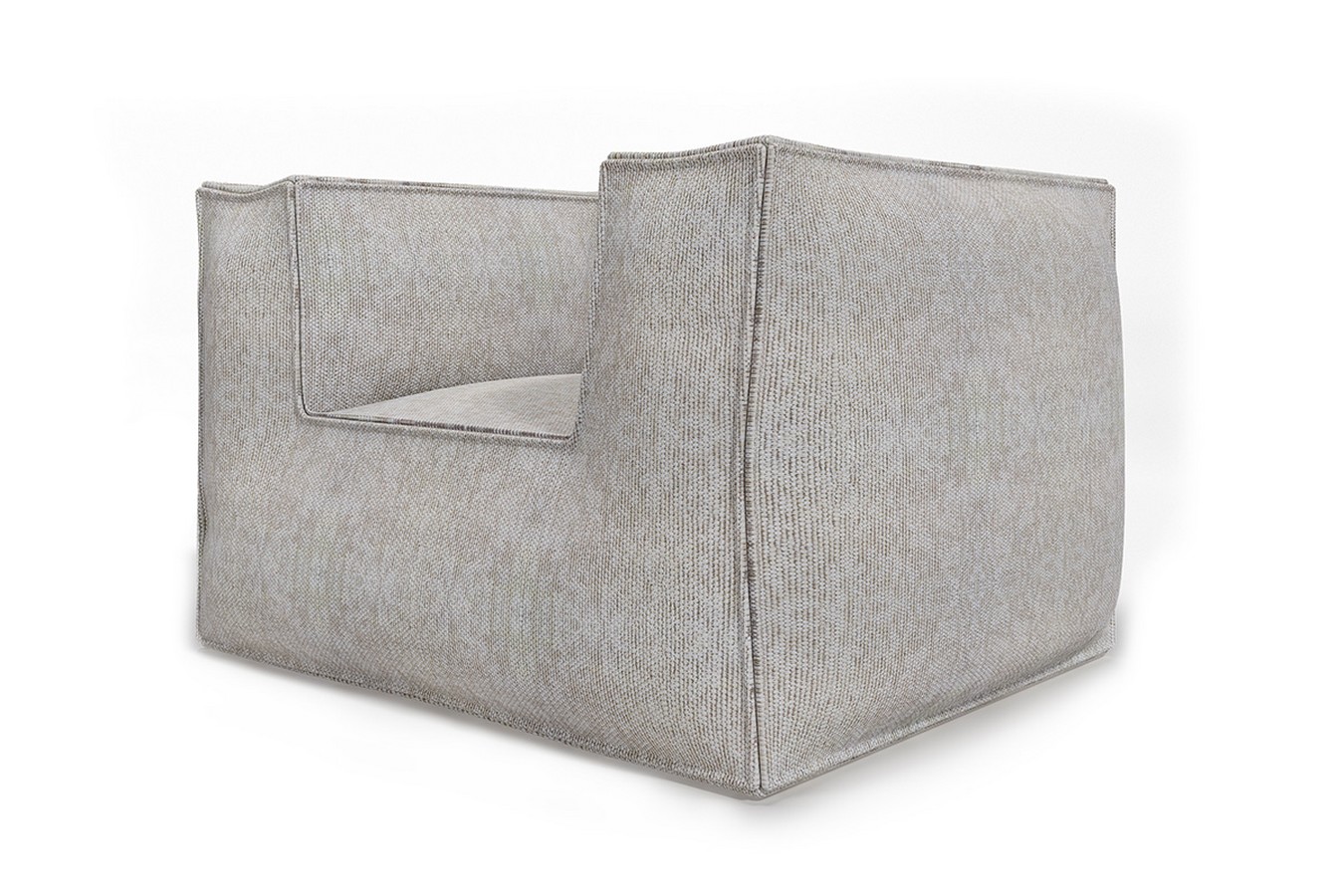 Outdoor Club Sessel Silky beige