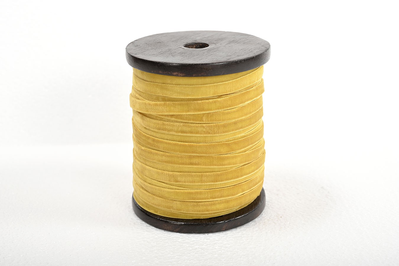 Velvet-Samt Band Ribbons 100m gelb