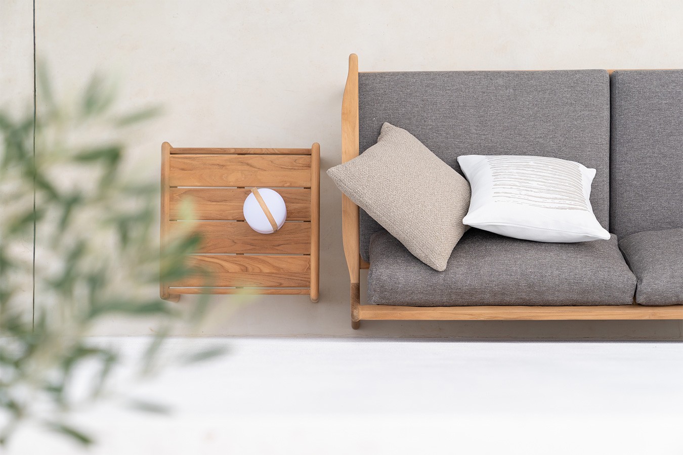 Outdoor Beisteller Jack Teak natur
