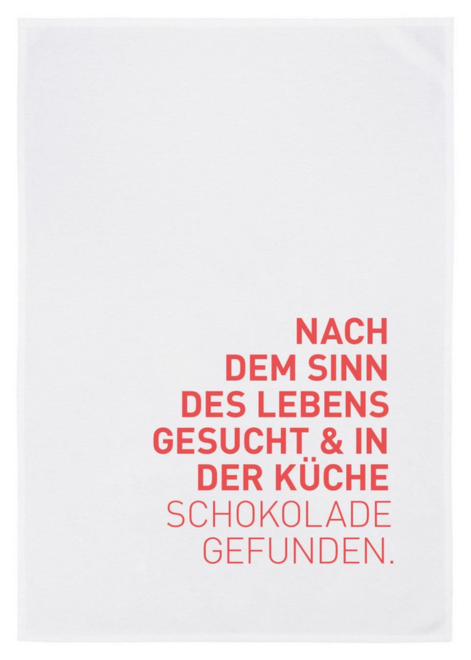 Geschirrtuch Schokolade