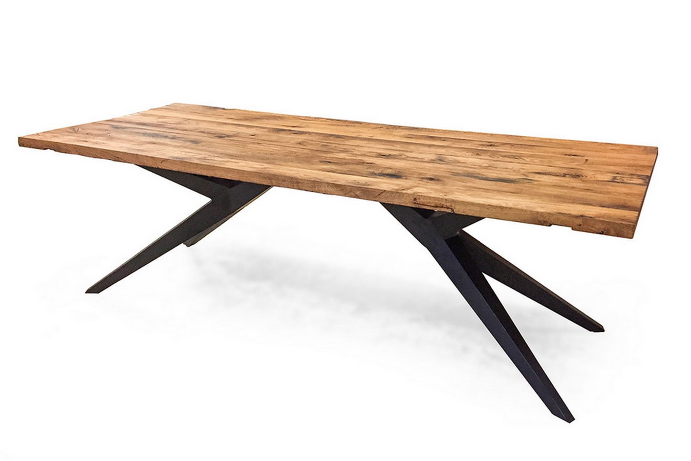 Esstisch Wagoon Selected recycelte Alteiche Massivholz