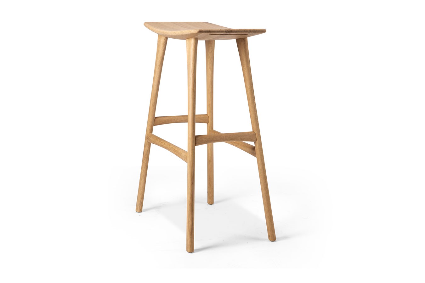 Barhocker Osso Eiche natur H 80 cm