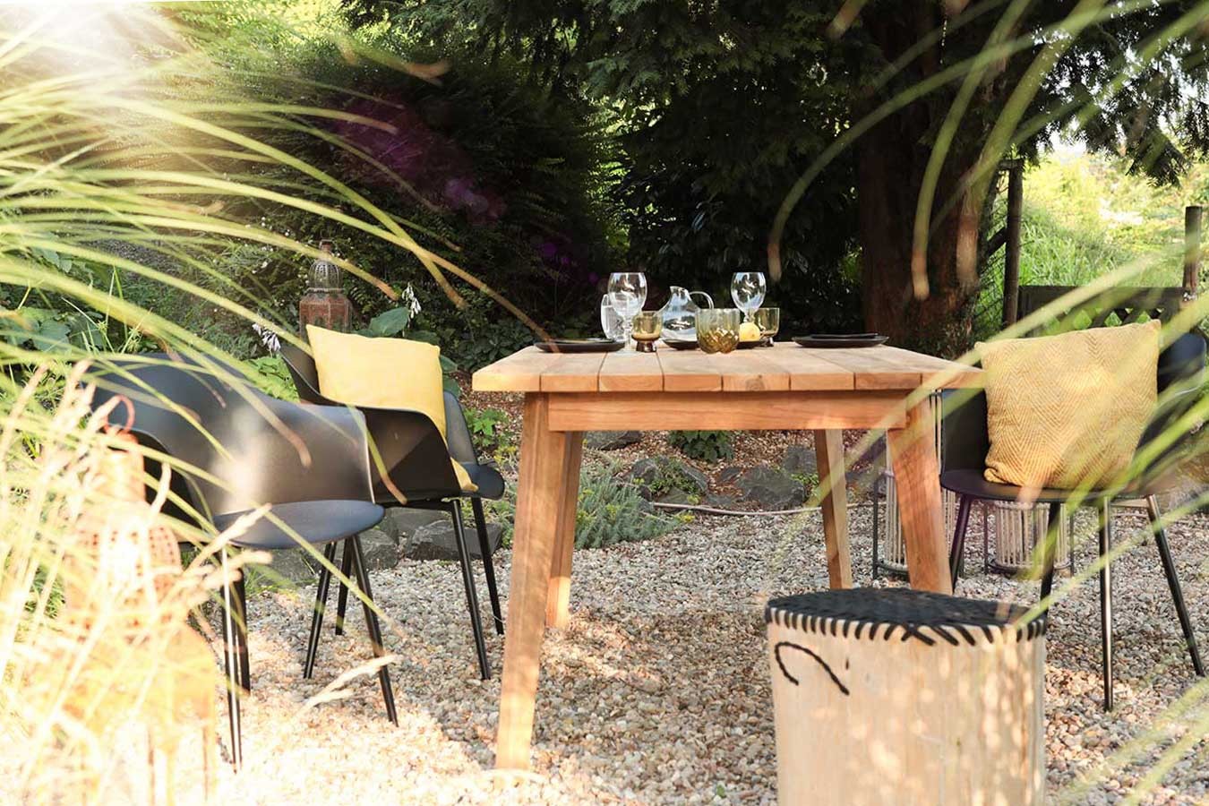 Gartentisch Kylie Teak massiv 160 cm