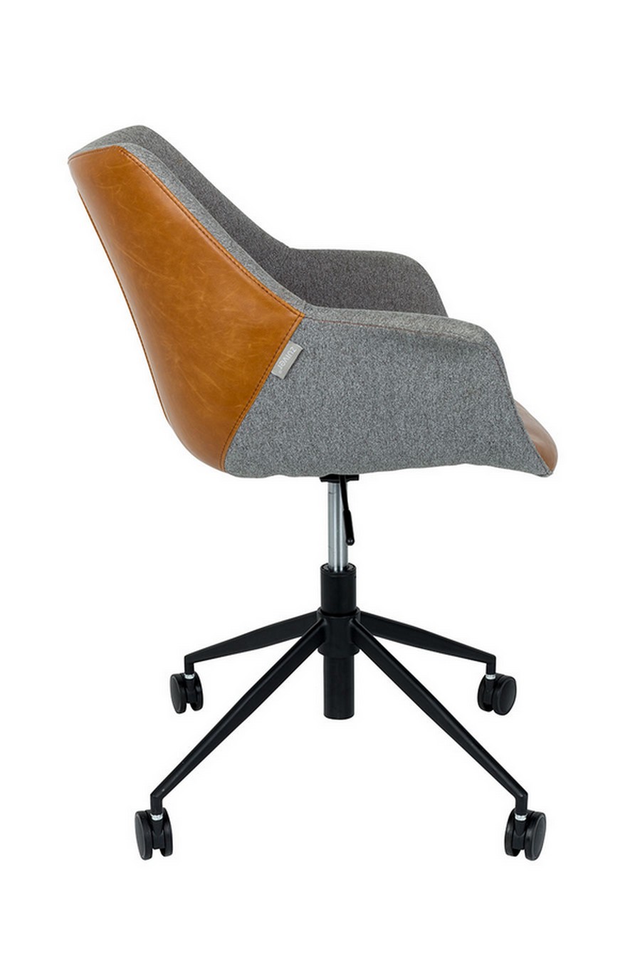 Bürostuhl Doulton Stoff grau