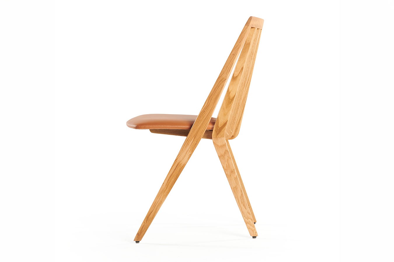 Designerstuhl Karo Eiche natur